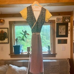 Po-em wrap dress worn once!